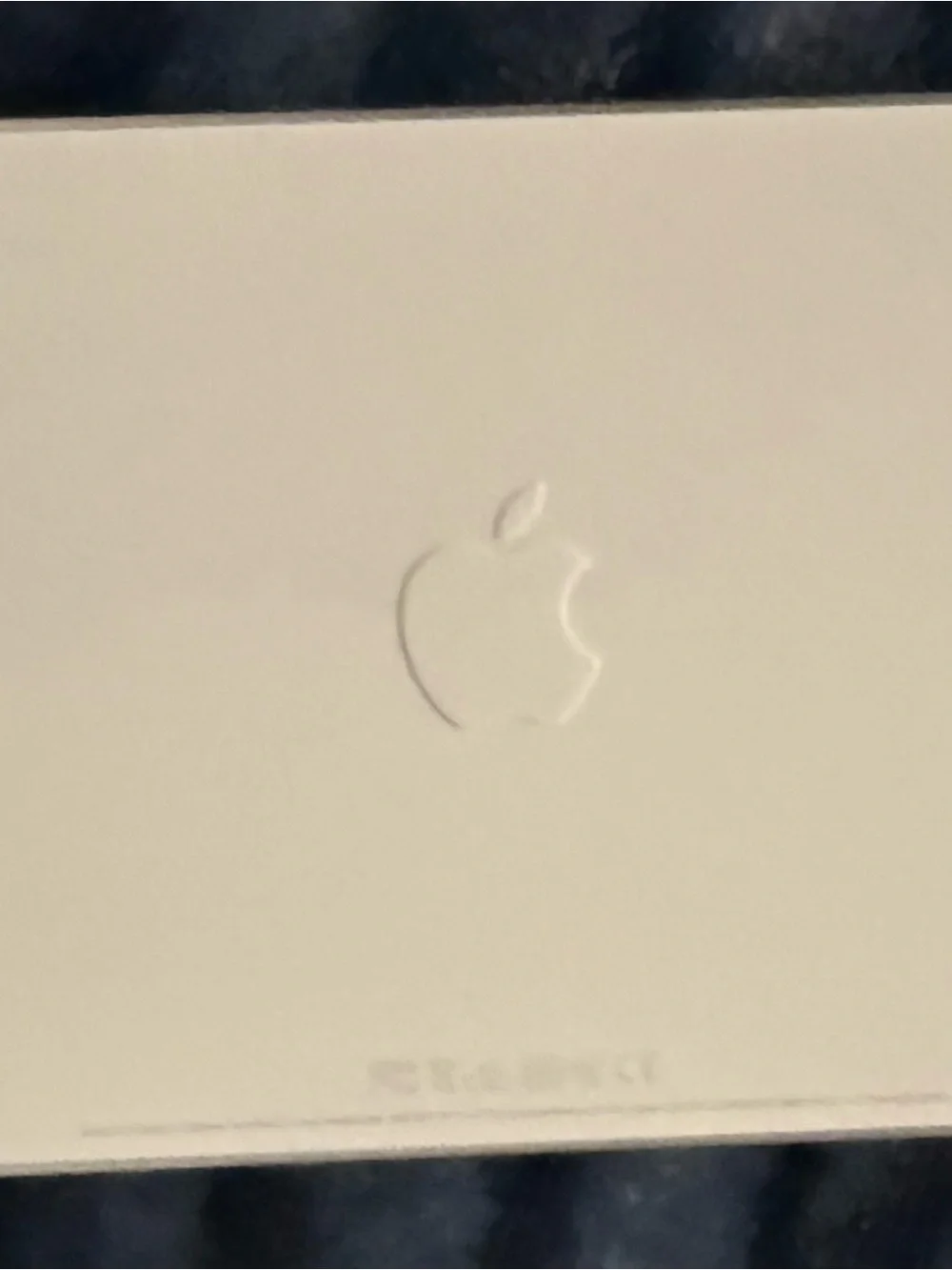 Apple Printed Specifications Sheet in Black on White